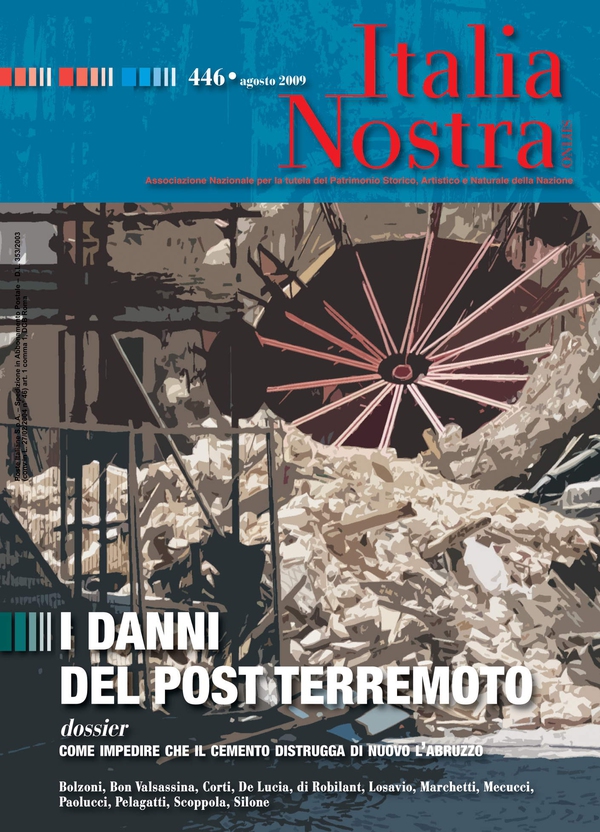 Italia Nostra 446/2009 - Librerie.coop Italia Nostra 446/2009 - Librerie.coop
