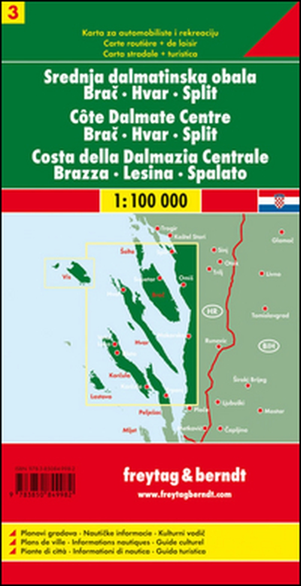 Costa Dalmata 3 1:100.000 - Librerie.coop Costa Dalmata 3 1:100.000 - Librerie.coop