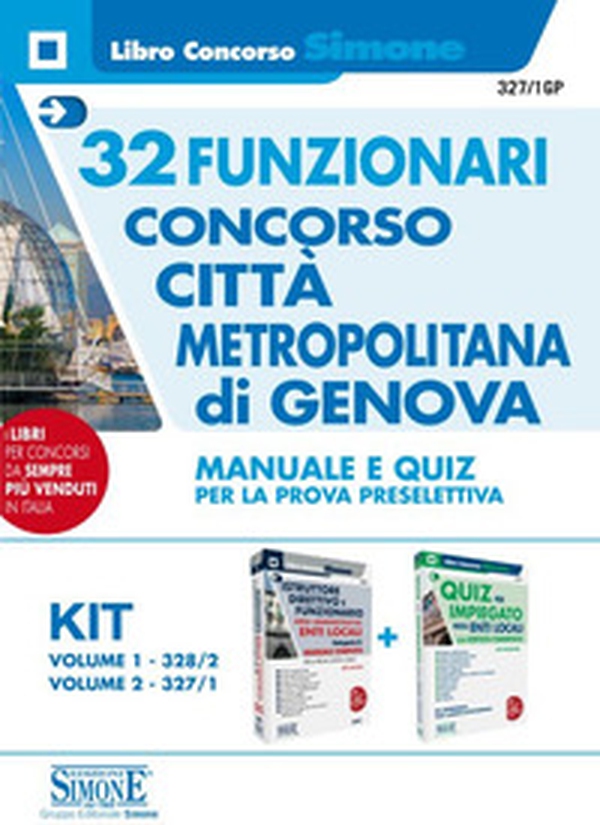 Concorso Città metropolitana di Genova. 32 Funzionari. Manuale e quiz per la prova preselettiva - Librerie.coop Concorso Città metropolitana di Genova. 32 Funzionari. Manuale e quiz per la prova preselettiva - Librerie.coop