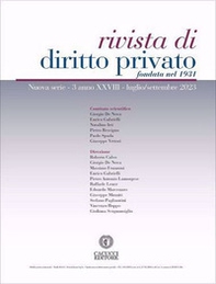 Rivista di diritto privato - Vol. 3 - Librerie.coop