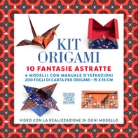 Kit origami. 10 fantasie astratte. Strappa e piega XXL - Librerie.coop