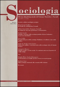 Sociologia. Rivista quadrimestrale di scienze storiche e sociali - Vol. 2 - Librerie.coop Sociologia. Rivista quadrimestrale di scienze storiche e sociali - Vol. 2 - Librerie.coop
