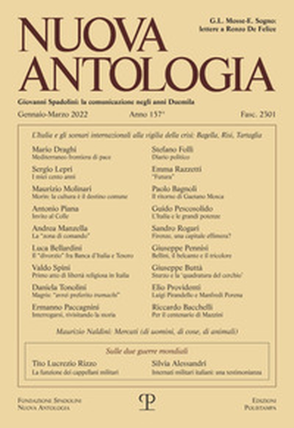 Nuova antologia - Librerie.coop Nuova antologia - Librerie.coop