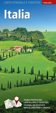 Carta stradale e turistica plastificata. Italia. 1:900.000 - Librerie.coop