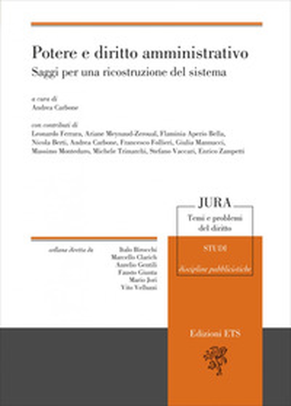 Potere e diritto amministrativo Saggi per una ricostruzione del sistema - Librerie.coop