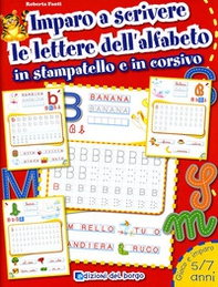 Imparo a scrivere le lettere dell'alfabeto in stampatello e in corsivo - Librerie.coop