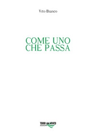 Come uno che passa - Librerie.coop