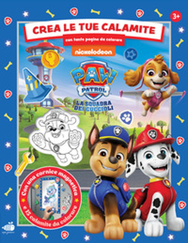 Crea le tue calamite. Paw Patrol. Con tante pagine da colorare - Librerie.coop Crea le tue calamite. Paw Patrol. Con tante pagine da colorare - Librerie.coop