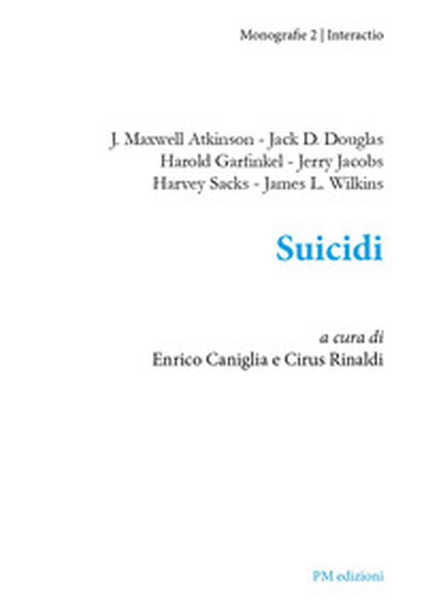 Suicidi - Librerie.coop Suicidi - Librerie.coop