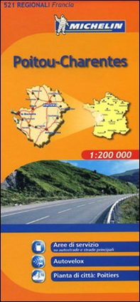 Poitou-Charentes 1:200.000 - Librerie.coop