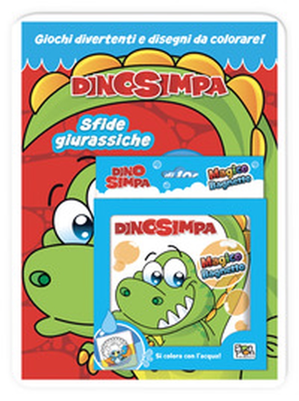 Sfide giurassiche. Dinosimpa. Activity book. - Librerie.coop Sfide giurassiche. Dinosimpa. Activity book. - Librerie.coop