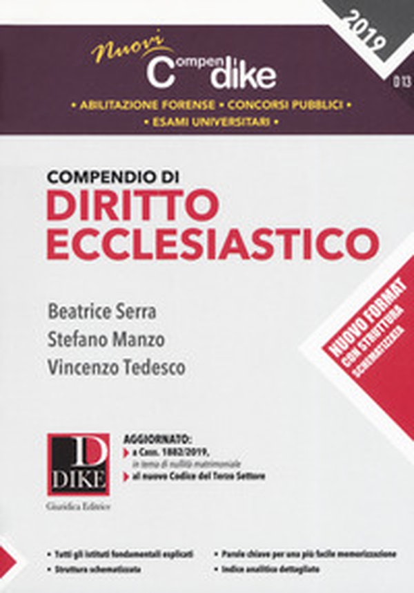 Compendio di diritto ecclesiastico - Librerie.coop Compendio di diritto ecclesiastico - Librerie.coop