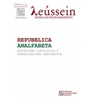Leussein. Rivista di studi umanistici - Librerie.coop