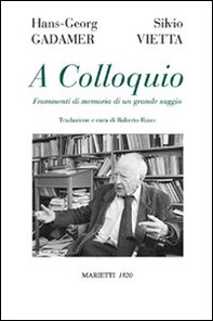 A colloquio. Frammenti di memoria di un grande saggio - Librerie.coop