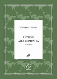 Lettere alla comunità. 1976-1979 - Librerie.coop Lettere alla comunità. 1976-1979 - Librerie.coop