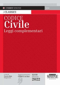 Codice civile. Leggi complementari - Librerie.coop