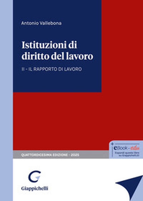 Istituzioni di diritto del lavoro - Vol. 2 - Librerie.coop Istituzioni di diritto del lavoro - Vol. 2 - Librerie.coop
