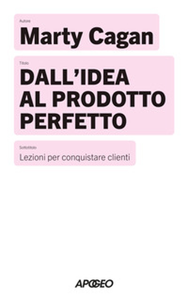 Dall'idea al prodotto perfetto. Lezioni per conquistare i clienti - Librerie.coop