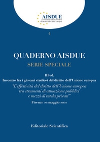 Quaderno AISDUE - Vol. 4 - Librerie.coop