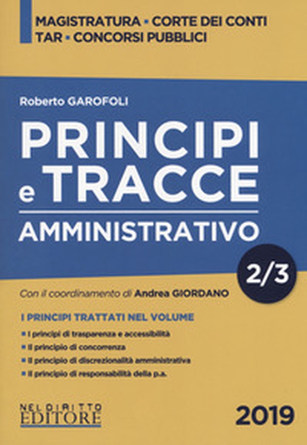 Principi e tracce. Amministrativo - Librerie.coop Principi e tracce. Amministrativo - Librerie.coop