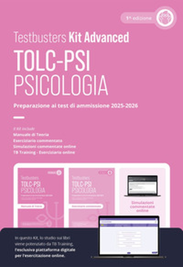 Testbusters. TOLC-PSI. Preparazione al test di ammissione. Kit advanced - Librerie.coop