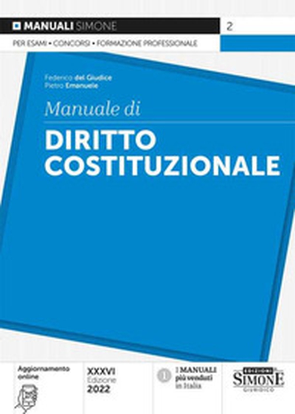 Manuale di diritto costituzionale - Librerie.coop Manuale di diritto costituzionale - Librerie.coop