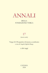 Annali della Fondazione Verga - Vol. 17 - Librerie.coop