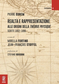 Realtà e rappresentazione: alle origini della Théorie physique. Scritti 1892-1896 - Librerie.coop