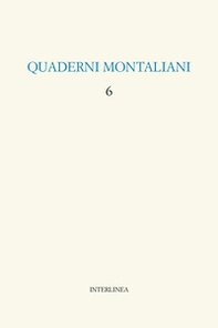 Quaderni montaliani - Vol. 6 - Librerie.coop