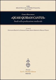 «Quasi quidam cantus». Studi sulla predicazione medievale - Librerie.coop