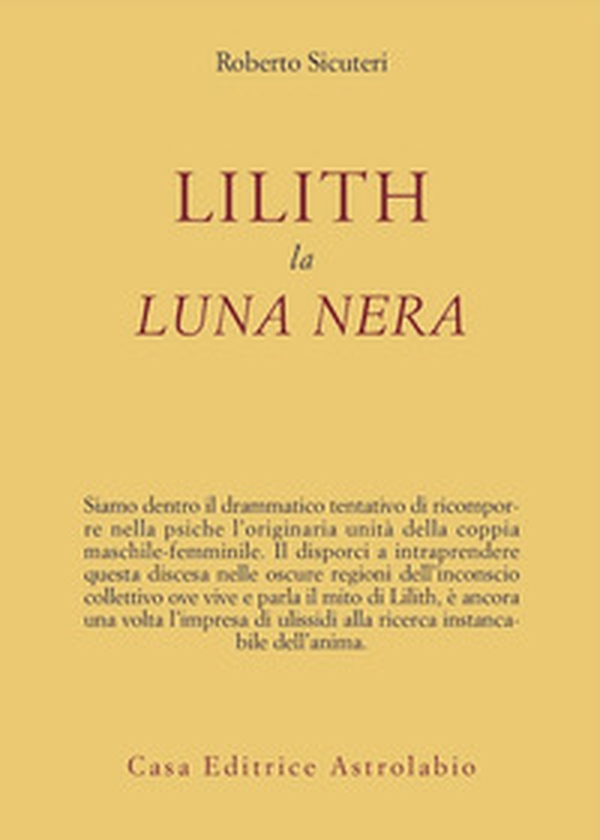 Lilith. La luna nera - Librerie.coop Lilith. La luna nera - Librerie.coop