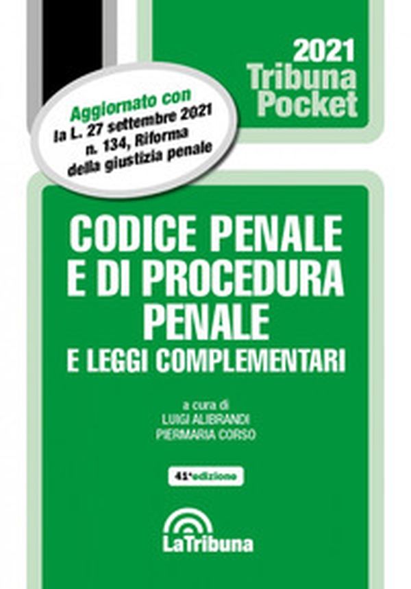Codice penale e di procedura penale e leggi complementari - Librerie.coop Codice penale e di procedura penale e leggi complementari - Librerie.coop
