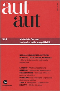 Aut aut - Vol. 369 - Librerie.coop Aut aut - Vol. 369 - Librerie.coop