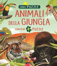 Animali della giungla. Libro puzzle - Librerie.coop