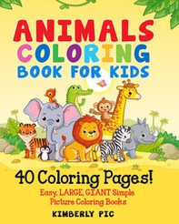 Animals coloring book for kids - Librerie.coop