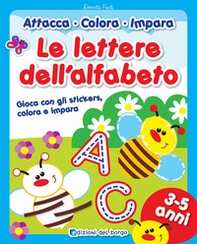 Le lettere dell'alfabeto. Con adesivi - Librerie.coop