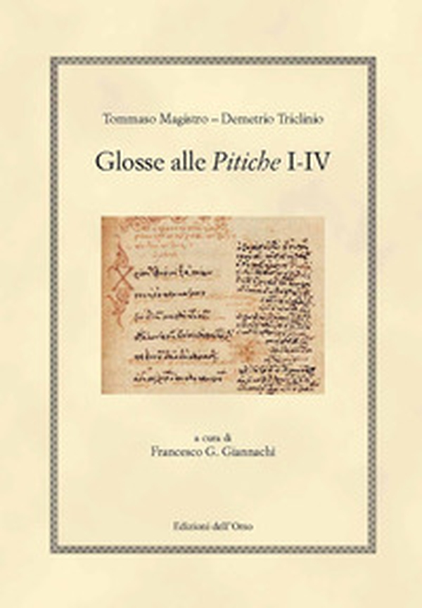 Glosse alle Pitiche I-IV - Librerie.coop Glosse alle Pitiche I-IV - Librerie.coop