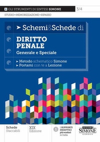 Schemi & schede di diritto penale. Generale e speciale - Librerie.coop