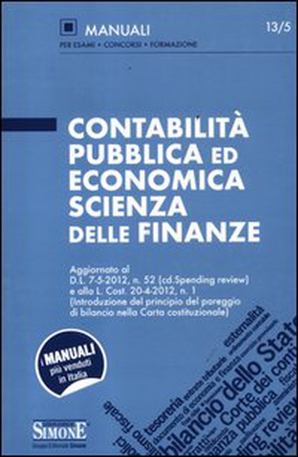 Contabilità pubblica ed economica scienza delle finanze - Librerie.coop Contabilità pubblica ed economica scienza delle finanze - Librerie.coop