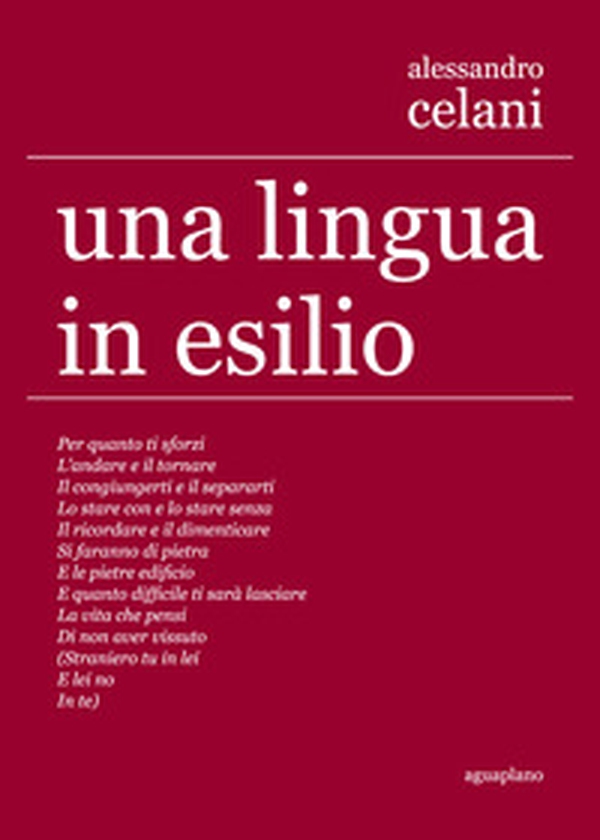 Una lingua in esilio - Librerie.coop