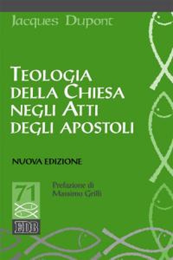 Teologia della Chiesa negli Atti degli Apostoli - Librerie.coop Teologia della Chiesa negli Atti degli Apostoli - Librerie.coop