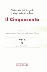 Dizionario dei tipografi e degli editori italiani. Il Cinquecento - Librerie.coop