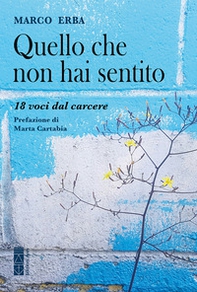Quello che non hai sentito. 18 voci dal carcere - Librerie.coop