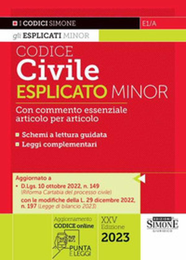 Codice civile esplicato. Ediz. minor - Librerie.coop Codice civile esplicato. Ediz. minor - Librerie.coop