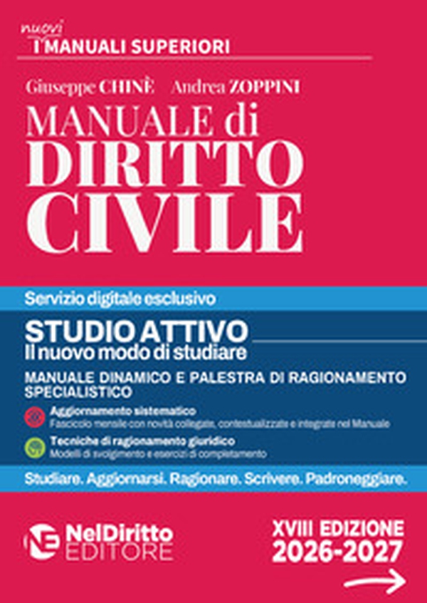 Manuale superiore di diritto civile 2026-2027 - Librerie.coop