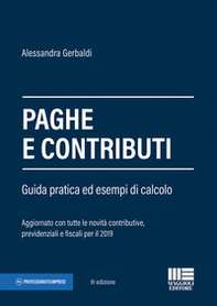 Paghe e contributi. Guida pratica ed esempi di calcolo - Librerie.coop