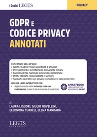 GDPR e codice privacy annotati - Librerie.coop