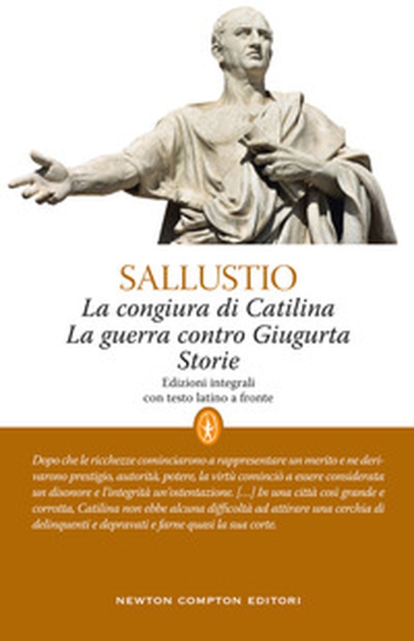 La congiura di Catilina-La guerra contro Giugurta-Storie. Testo latino a fronte - Librerie.coop La congiura di Catilina-La guerra contro Giugurta-Storie. Testo latino a fronte - Librerie.coop
