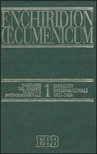 Enchiridion Oecumenicum - Librerie.coop