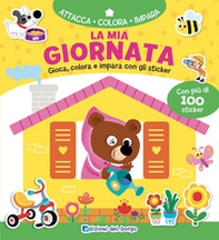 La mia giornata. Gioca, colora e impara con gli sticker. Con adesivi - Librerie.coop